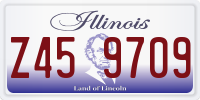 IL license plate Z459709