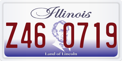 IL license plate Z460719