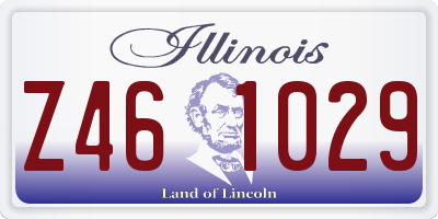 IL license plate Z461029