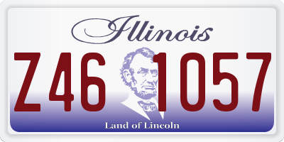 IL license plate Z461057