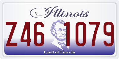 IL license plate Z461079