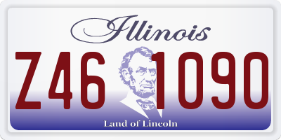 IL license plate Z461090