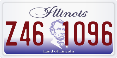 IL license plate Z461096