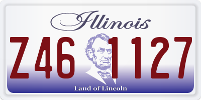IL license plate Z461127