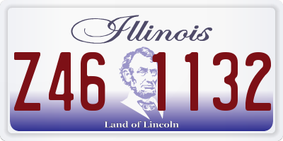 IL license plate Z461132