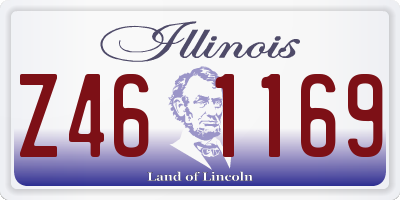 IL license plate Z461169