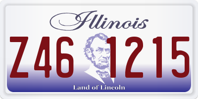 IL license plate Z461215
