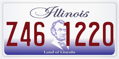 IL license plate Z461220