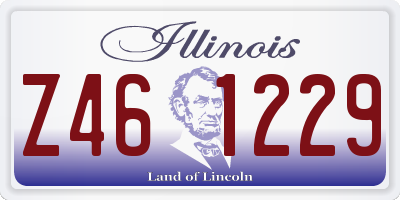 IL license plate Z461229