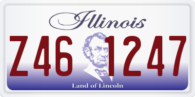IL license plate Z461247