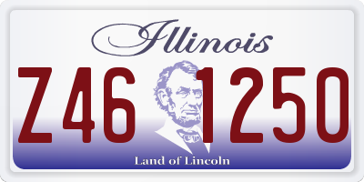 IL license plate Z461250
