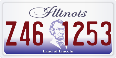 IL license plate Z461253