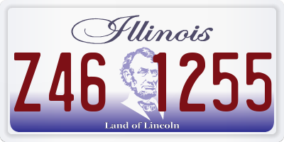IL license plate Z461255