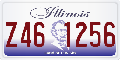 IL license plate Z461256