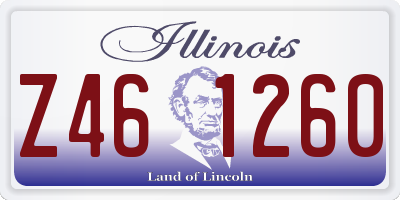 IL license plate Z461260