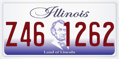 IL license plate Z461262