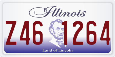 IL license plate Z461264