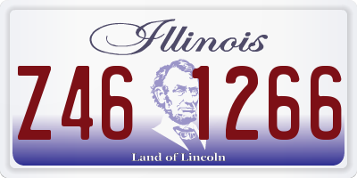 IL license plate Z461266