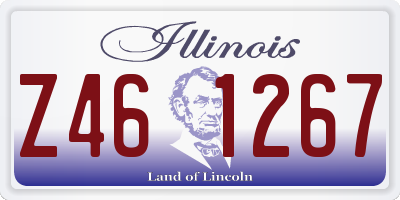 IL license plate Z461267