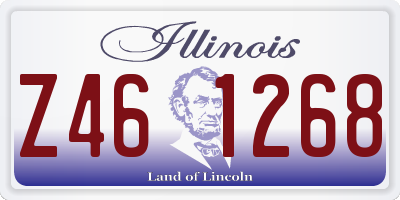 IL license plate Z461268