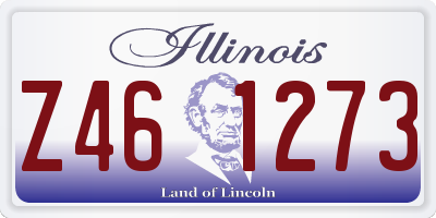 IL license plate Z461273