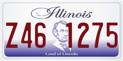 IL license plate Z461275