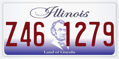 IL license plate Z461279
