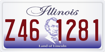 IL license plate Z461281