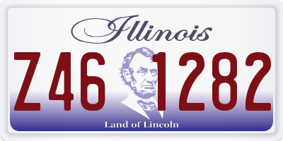 IL license plate Z461282