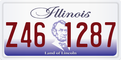 IL license plate Z461287