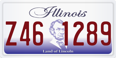 IL license plate Z461289