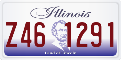 IL license plate Z461291