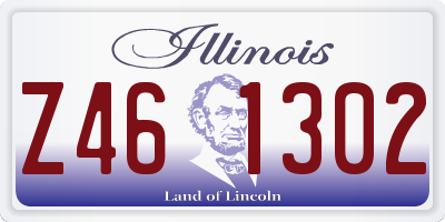 IL license plate Z461302