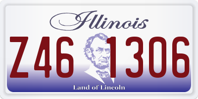 IL license plate Z461306