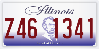 IL license plate Z461341