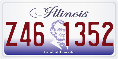 IL license plate Z461352