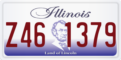 IL license plate Z461379