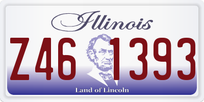 IL license plate Z461393