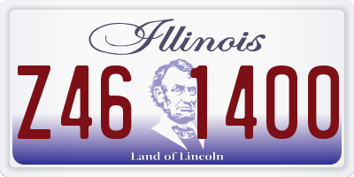 IL license plate Z461400
