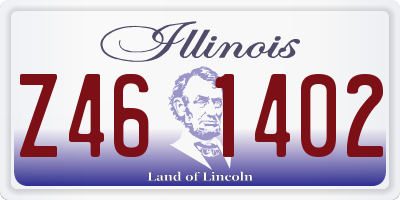 IL license plate Z461402