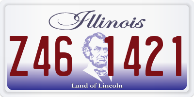 IL license plate Z461421