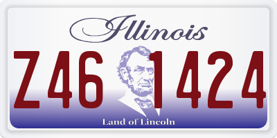 IL license plate Z461424