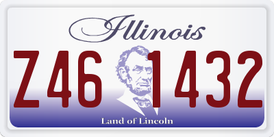 IL license plate Z461432