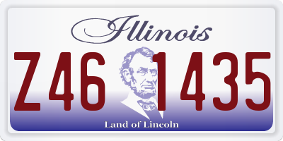 IL license plate Z461435