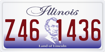 IL license plate Z461436