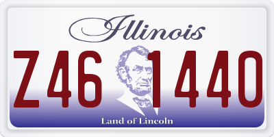 IL license plate Z461440