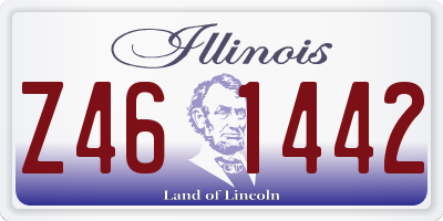 IL license plate Z461442
