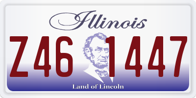 IL license plate Z461447