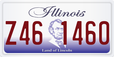 IL license plate Z461460