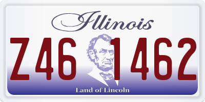 IL license plate Z461462